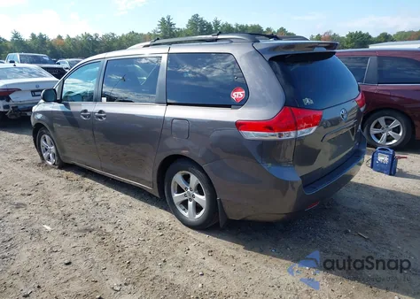 2013 Toyota Sienna Le V6 8 Passenger из США, поврежденный, VIN 5TDKK3DC2DS362729